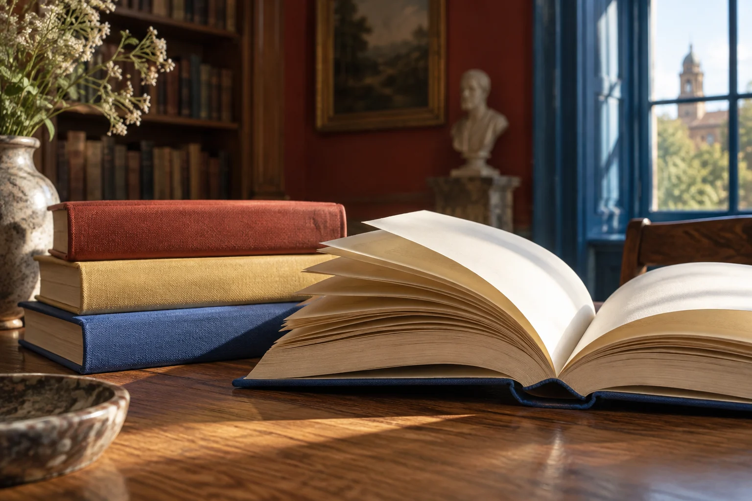 Immagine di concept generata con AI — books